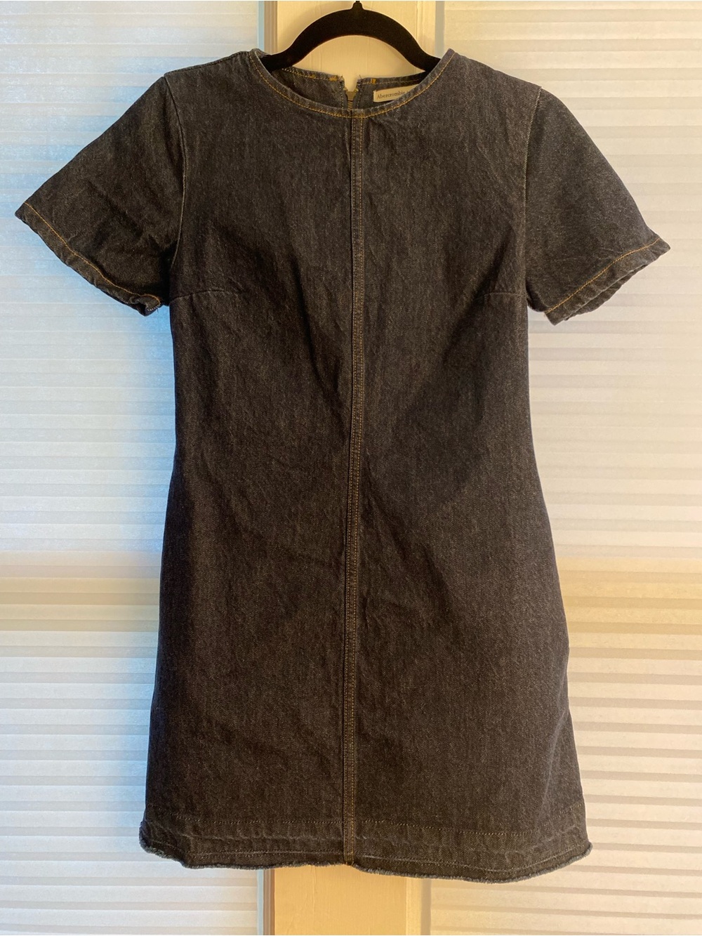 Abercrombie & Fitch Dark Denim Mini Dress